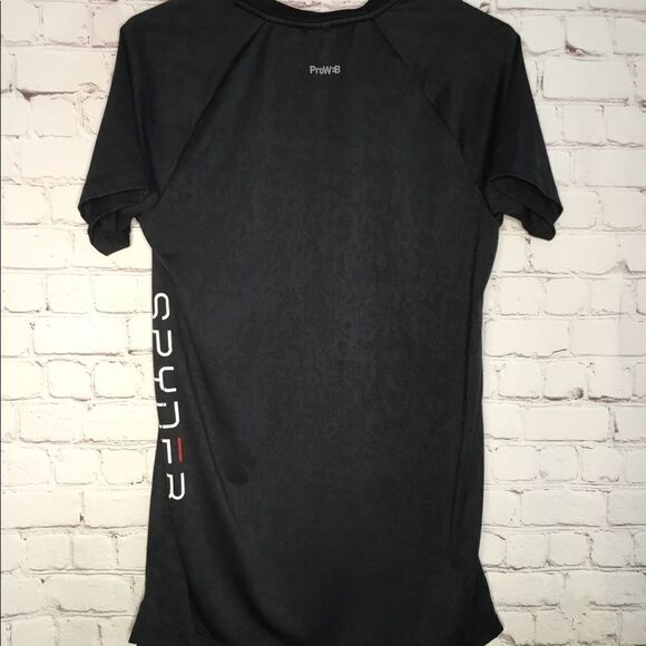 Spyder Men's Active Short Sleeve Tee‎ T-Shirt ProWeb Microfleece Black Size M. - Picture 6 of 8